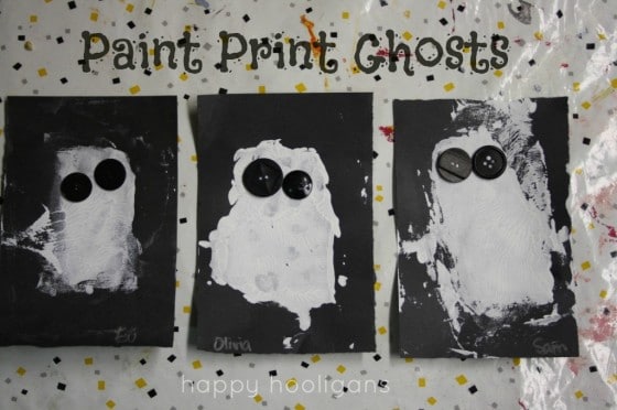 3 Easy Ghost Crafts For Toddlers And Preschoolers Happy Hooligans