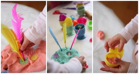 easter play doh