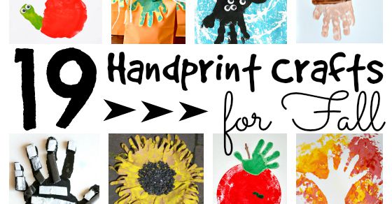 19 Adorable Handprint Crafts For Fall Happy Hooligans