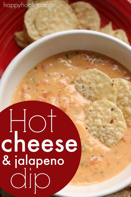 Quick And Easy Hot Cheese Dip With Velveeta White Cheddar And Jalapeno Pepper Happy Hooligans