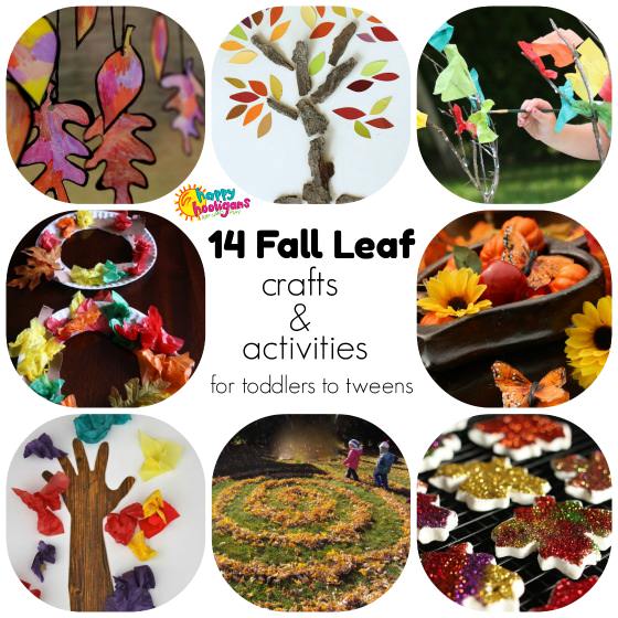 14 ways to play and learn with fall leaves